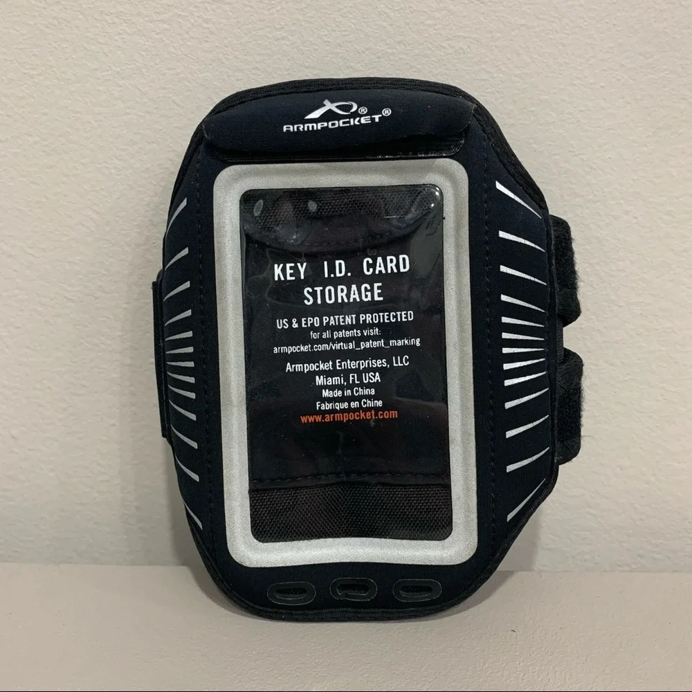 Arm Pocket Velcro Phone and ID Case